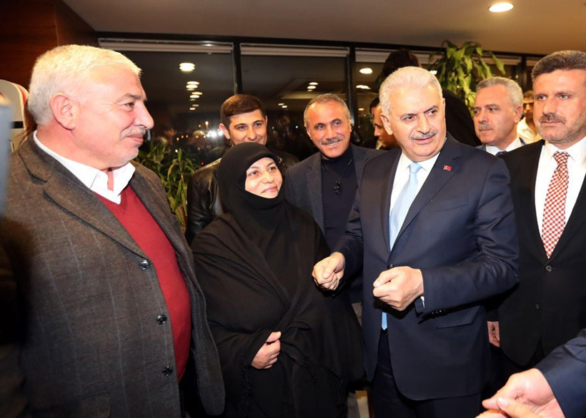 15 Temmuz'un sembolü Başbakan Yıldırım'dan sürpriz buluşma - Resim: 1