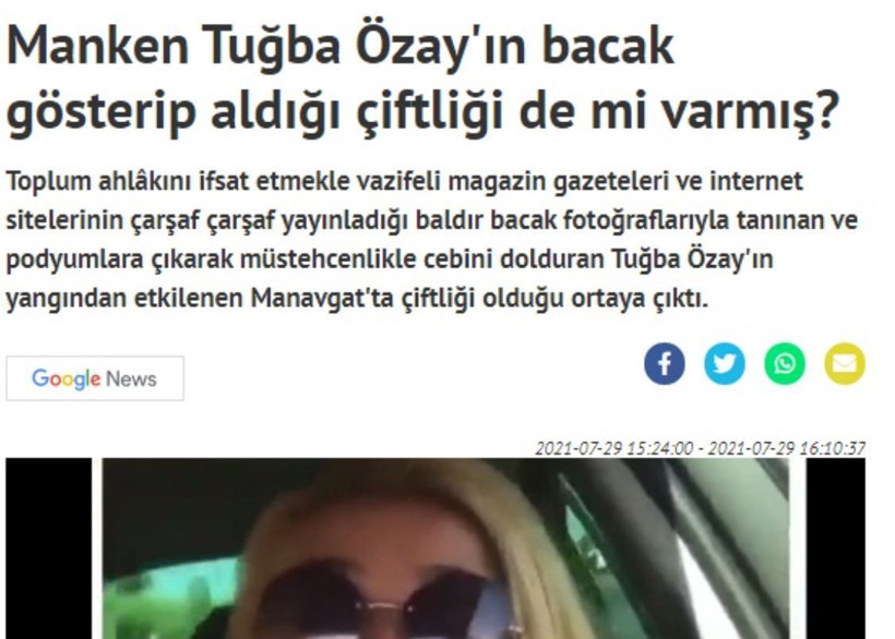 Yeni Akit'in 'baldır bacak' haberine Tuğba Özay'dan yanıt: Yazıklar olsun! - Resim: 3
