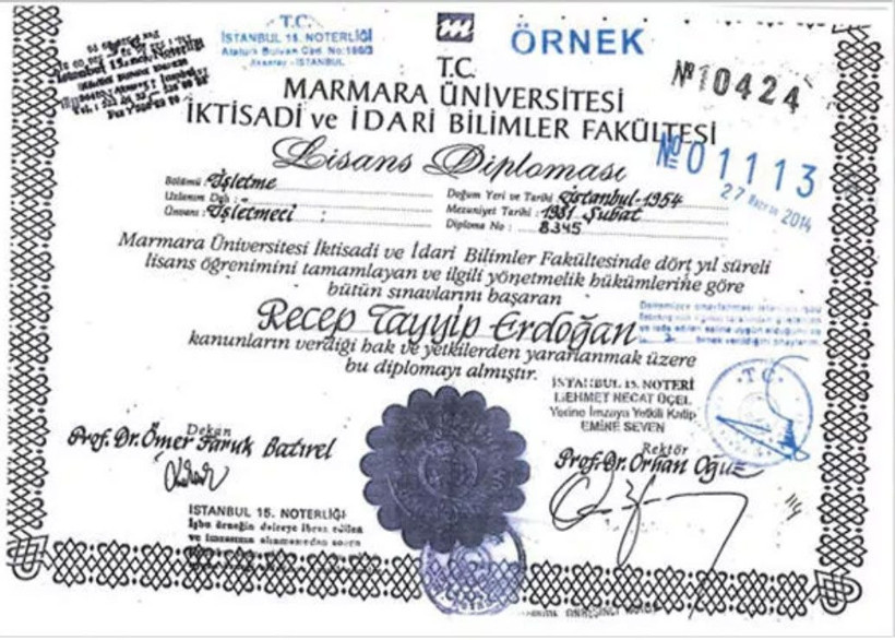 9 yıllık sır aydınlandı! Cumhurbaşkanı Erdoğan'ın üniversiteden mezuniyet belgeleri paylaşıldı - Resim: 2