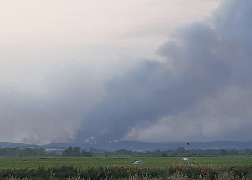 Yunanistan yangını Türkiye sınırına dayandı! Gökyüzü dumandan görünmüyor! - Resim: 2
