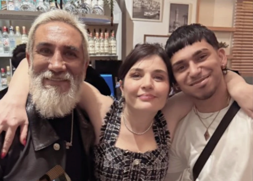 Tarık Mengüç rapçi oğlu Baran'ı askere uğurladı! - Resim: 1