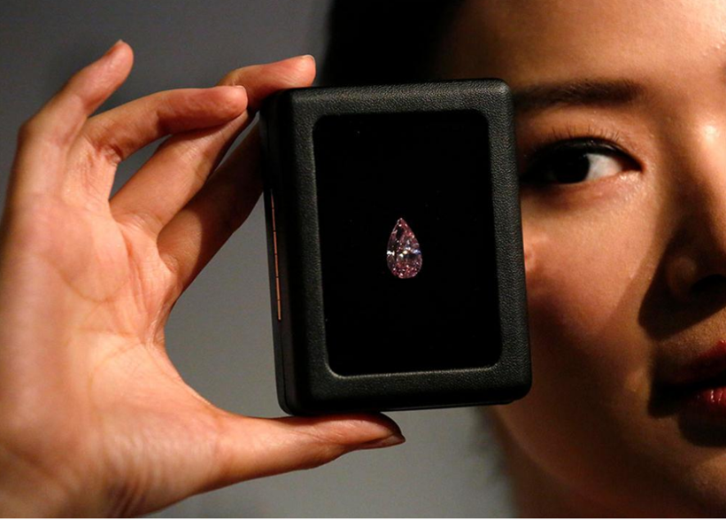 Pembe elmas rekor fiyata satıldı - Resim: 1
