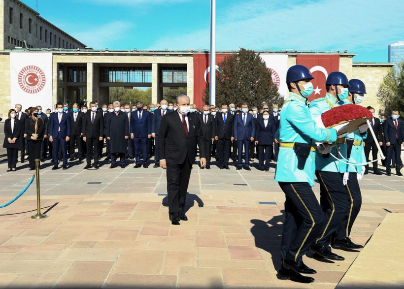 23 Nisan törenleri TBMM'de yapıldı! Birinci Meclis'te tören düzenlendi - Resim: 1