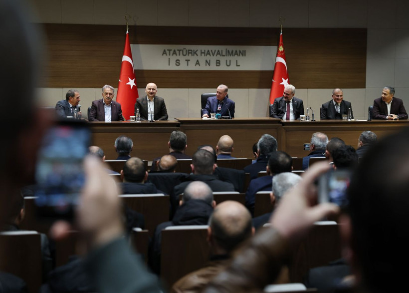 Cumhurbaşkanı Erdoğan şoförlerle buluştu - Resim: 1