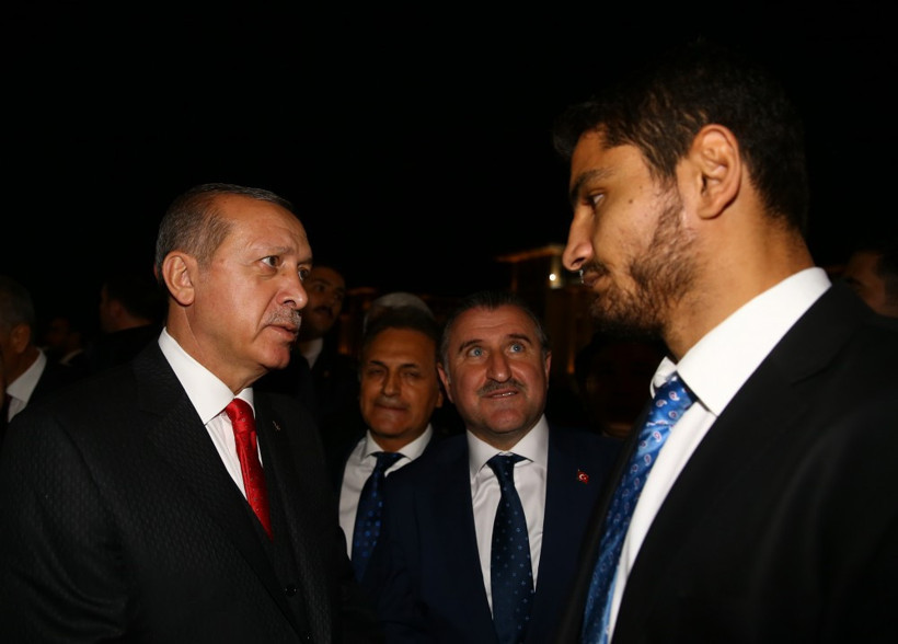 Cumhurbaşkanlığı Külliyesi'nde Zafer Bayramı  resepsiyonu - Resim: 1