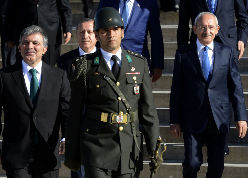 Liderleri Anıtkabir'de buluşturan bayram - Resim: 2