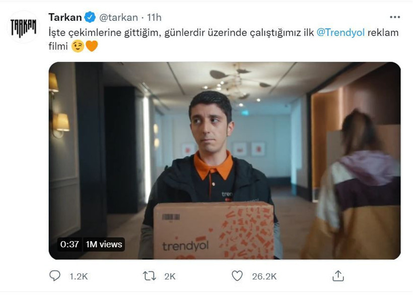 Tarkan Trendyol reklamına Cem Yılmaz'dan ince mesaj! Sosyal medyada 'kargocu' olay oldu! - Resim: 3