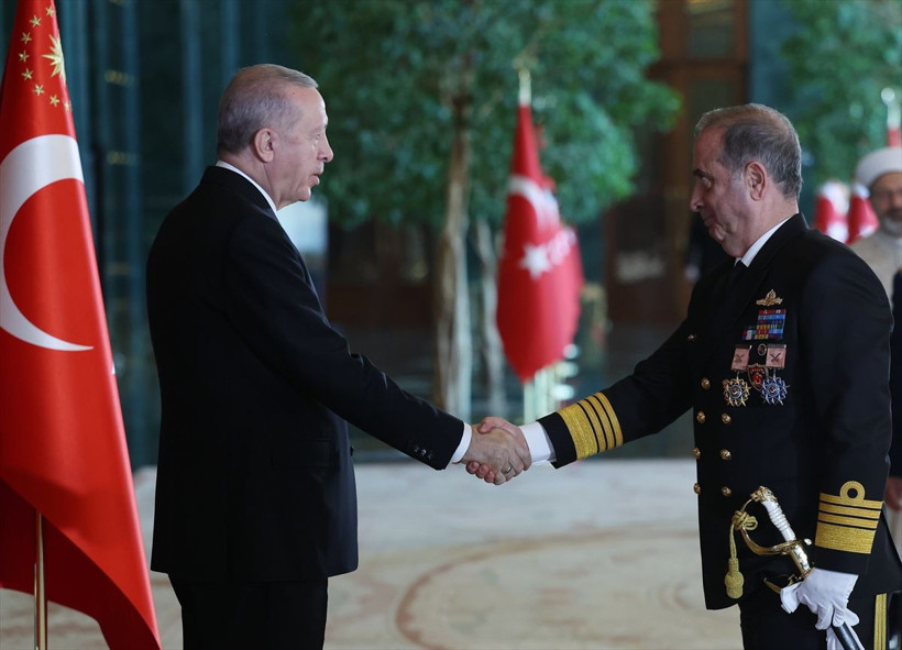 Cumhurbaşkanı Erdoğan, 29 Ekim Cumhuriyet Bayramı tebriklerini kabul etti - Resim: 4