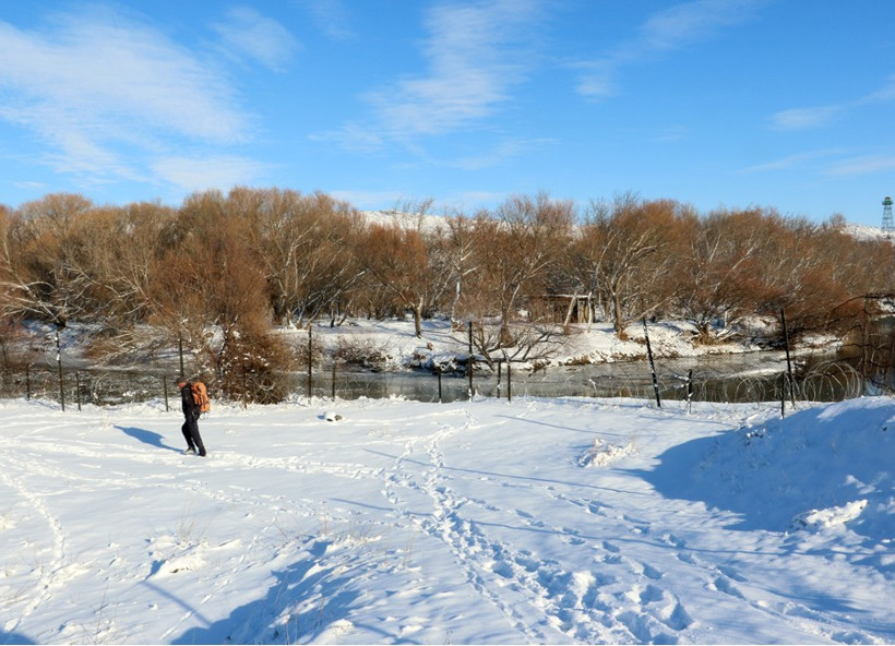 Soğuk hava gölleri buz pistine çevirdi - Resim: 4
