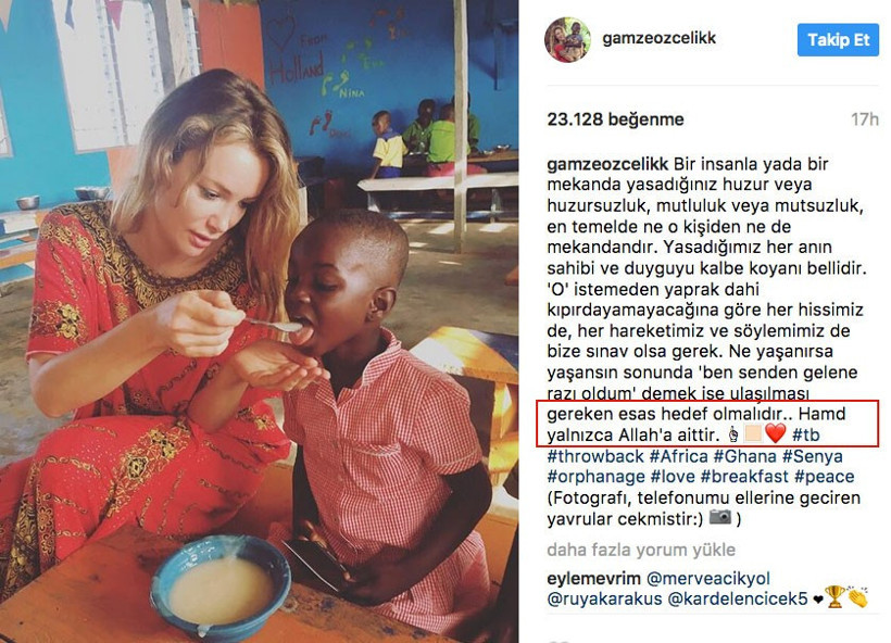 Gamze Özçelik tesettüre girdi! Yazdıklarına bakın - Resim: 4