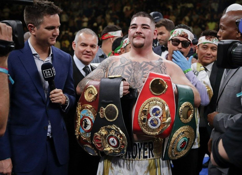 Şişman çocuk Andy Ruiz Anthony Joshua'yı nakavt etti - Resim: 3