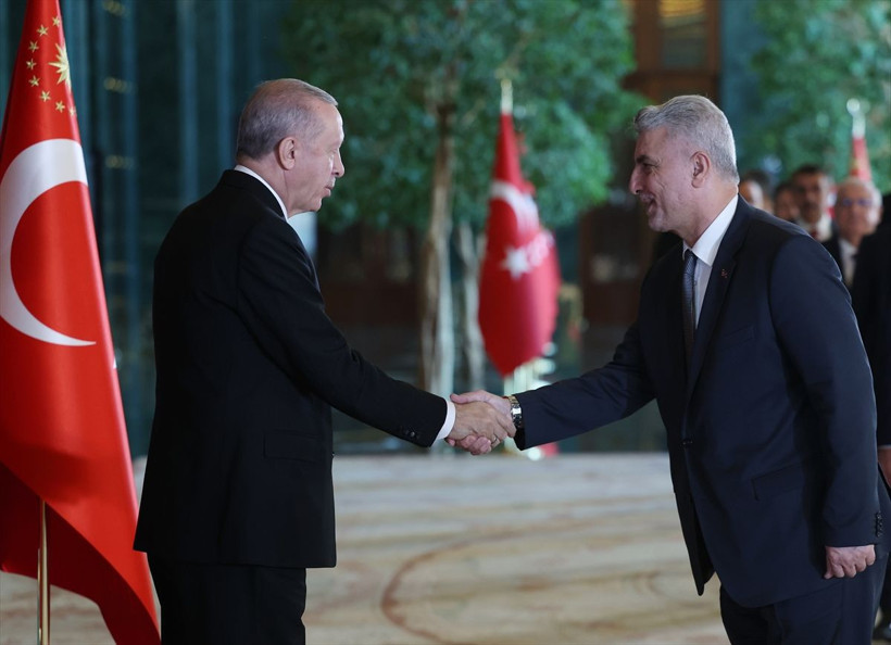 Cumhurbaşkanı Erdoğan, 29 Ekim Cumhuriyet Bayramı tebriklerini kabul etti - Resim: 3