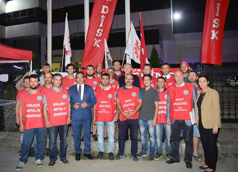 Kılıçdaroğlu, grev yapan işçileri ziyaret etti - Resim: 1