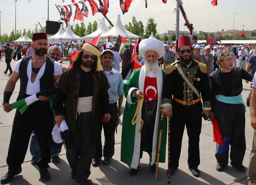 Binlerce kişi Zulme Lanet, Kudüs'e Destek mitinginde buluştu - Resim: 3