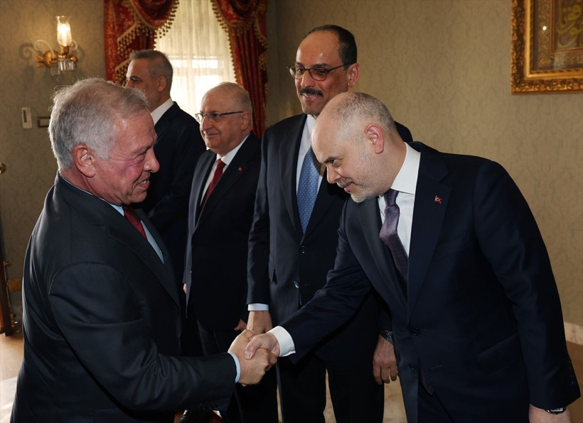 Cumhurbaşkanı Erdoğan, Ürdün Kralı 2. Abdullah'ı resmi törenle karşıladı - Resim: 9