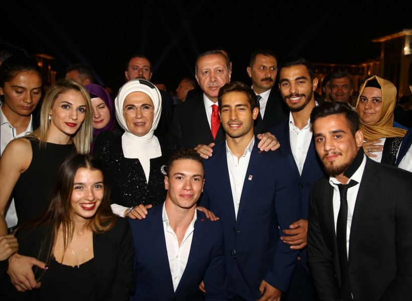 Cumhurbaşkanlığı Külliyesi'nde Zafer Bayramı  resepsiyonu - Resim: 4