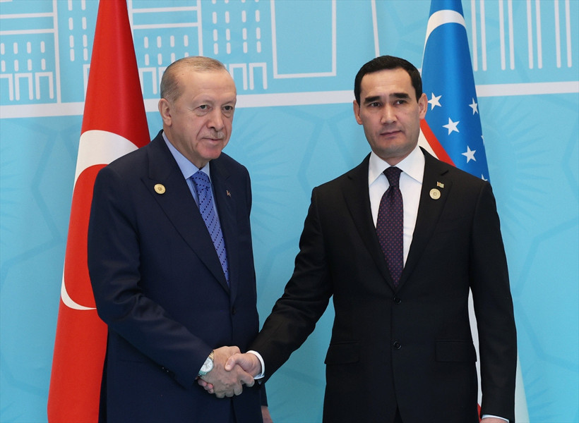 T&uuml;rk Devletleri Teşkilatı Zirvesi başladı! Cumhurbaşkanı Erdoğan'dan Filistin mesajı - Resim: 0