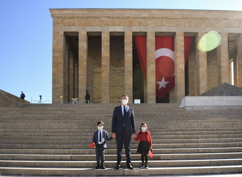 23 Nisan törenleri TBMM'de yapıldı! Birinci Meclis'te tören düzenlendi - Resim: 4