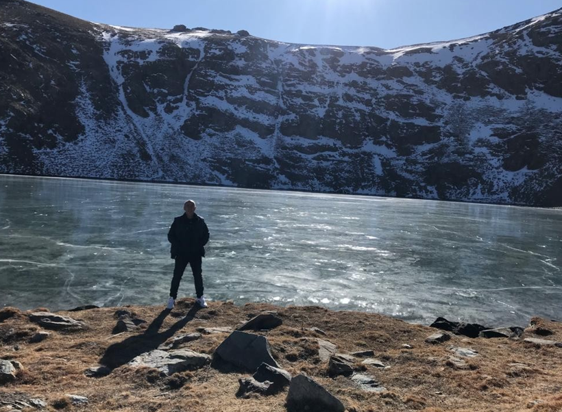 Şırnak'ta sıcaklık eksi 17’yi gördü göller adeta buz pistine dönüştü - Resim: 1