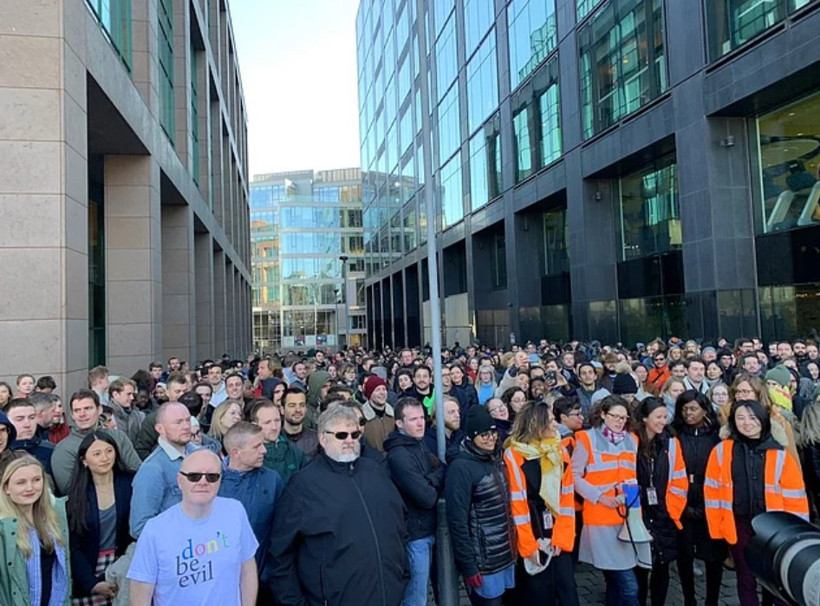 Google çalışanları tacize karşı dünya çapında iş bıraktı - Resim: 1