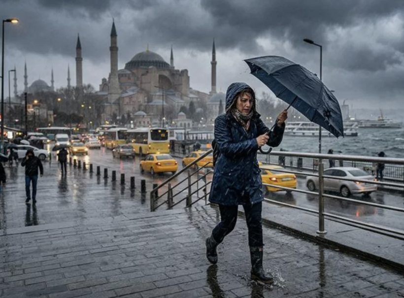 Megakentte kuvvetli sağanak! AKOM uyarmıştı... - Resim: 3