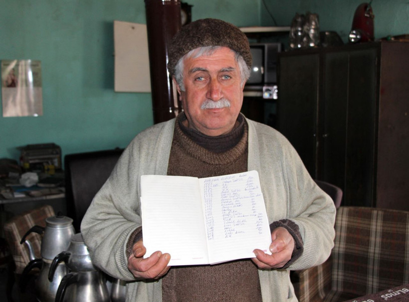 1977'den beri verdiği borçları deftere tek tek yazdı - Resim: 4