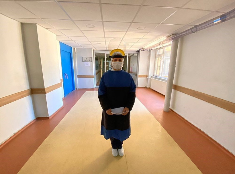 Amerikan haber ajansı AP Cerrahpaşa'nın koronavirüs kahramanlarını fotoğrafladı - Resim: 1