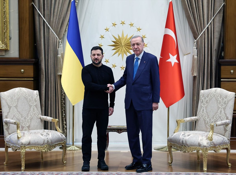 Cumhurbaşkanı Erdoğan, Ukrayna Devlet Başkanı Zelenskiy ile görüştü - Resim: 4