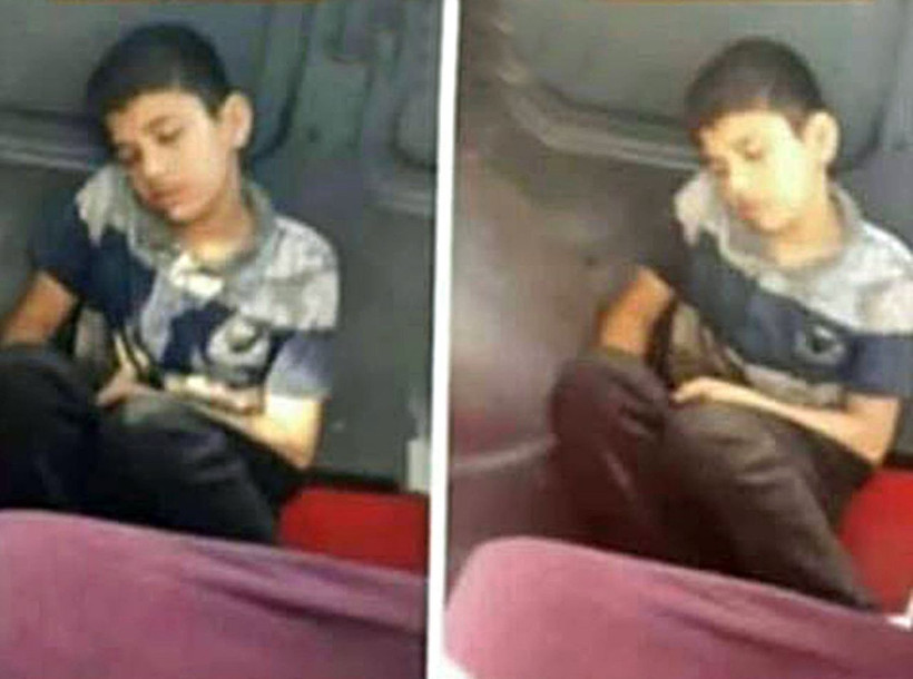 Mersin'de üstü kirli diye koltuğa oturtulmayan çocuğun görüntüleri olay oldu - Resim: 2