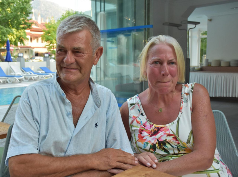 Aydın'da biri felçli İrlandalı çifti 13 yıllık komşuları feci şekilde dövdü - Resim: 1