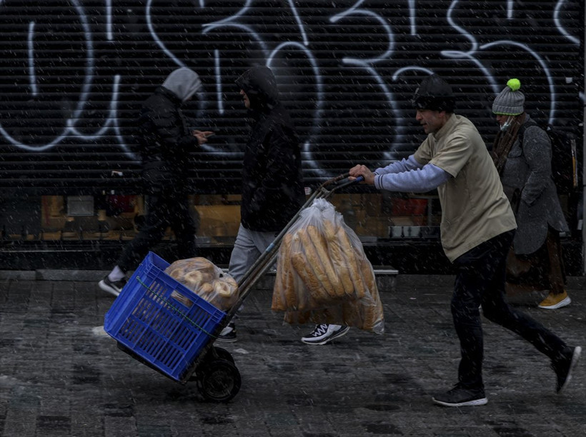 Dehşete düşüren haritalar! Devasa kar kütleleri İstanbul'un üstünde! İstanbul'a kar çığ düşer gibi yağacak - Resim: 3