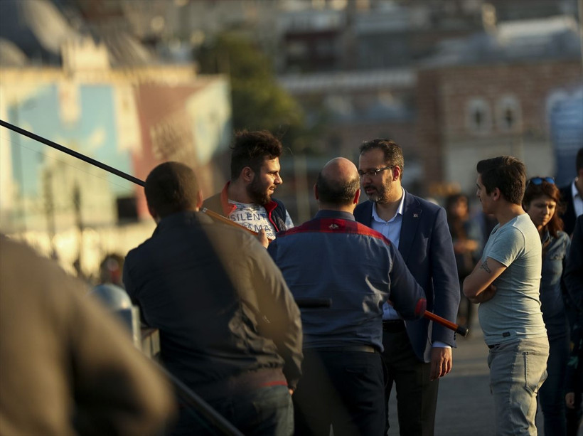 Bakan Muharrem Kasapoğlu Galata Köprüsü'nde balık tuttu - Resim: 2