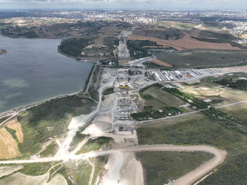 Kanal İstanbul Projesi'nin ilk köprüsü yükseliyor - Resim: 4