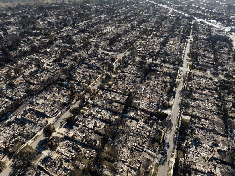 Los Angeles'taki yangınlarda ölü sayısı yükseldi! "Alev hortumu" uyarısı yapıldı, her şey kül oldu yeni görüntüler... - Resim: 1