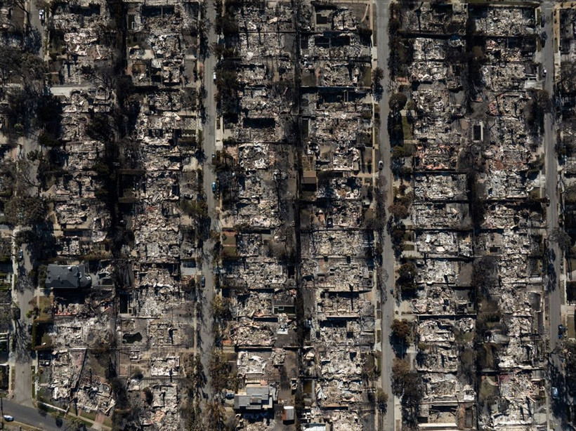 Los Angeles'taki yangınlarda ölü sayısı yükseldi! "Alev hortumu" uyarısı yapıldı, her şey kül oldu yeni görüntüler... - Resim: 2