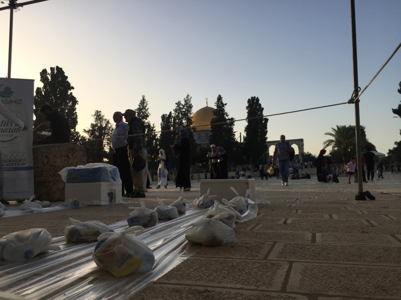 Mescid-i Aksa'da Ramazan boyunca iftar - Resim: 3