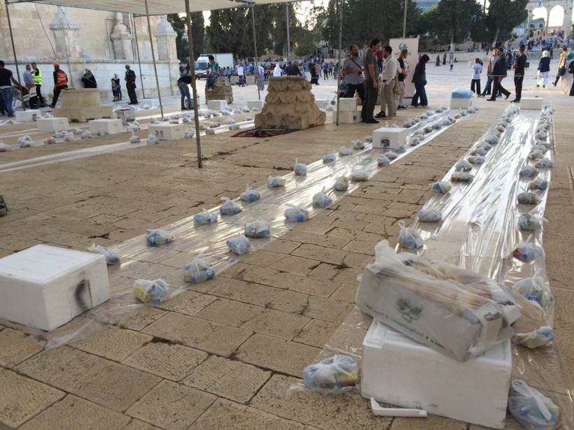 Mescid-i Aksa'da Ramazan boyunca iftar - Resim: 4