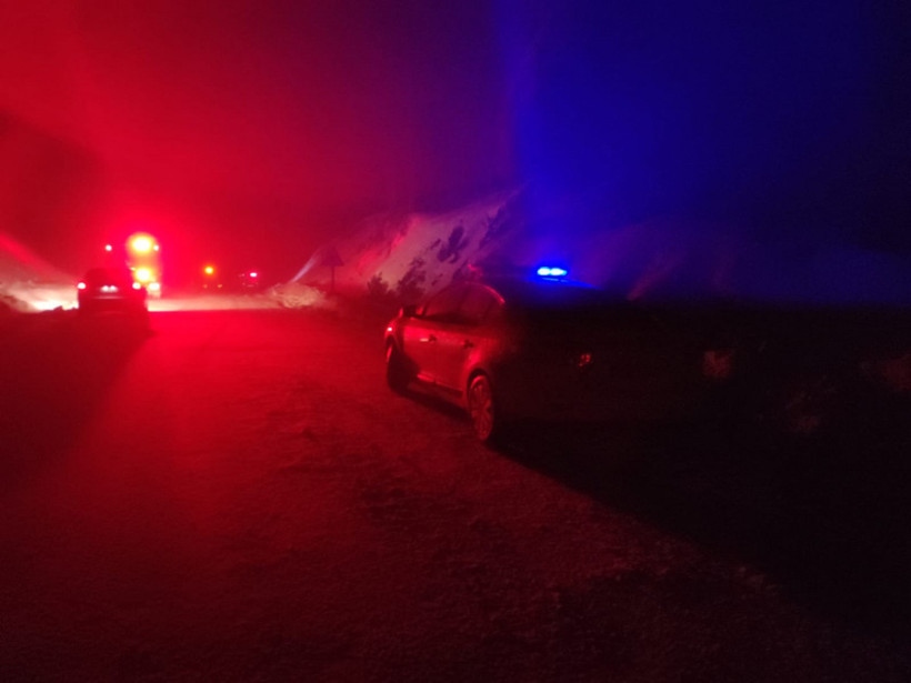 Kayak merkezinde  100 kişi mahsur kaldı - Resim: 2