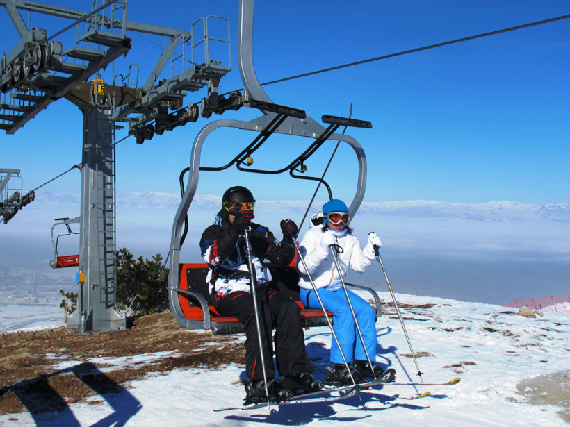 Palandöken Kayak Merkezi'ne bu yıl ilgi büyük - Resim: 1