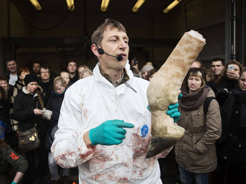 Çocukların önünde kesilip aslanlara atıldı - Resim: 4