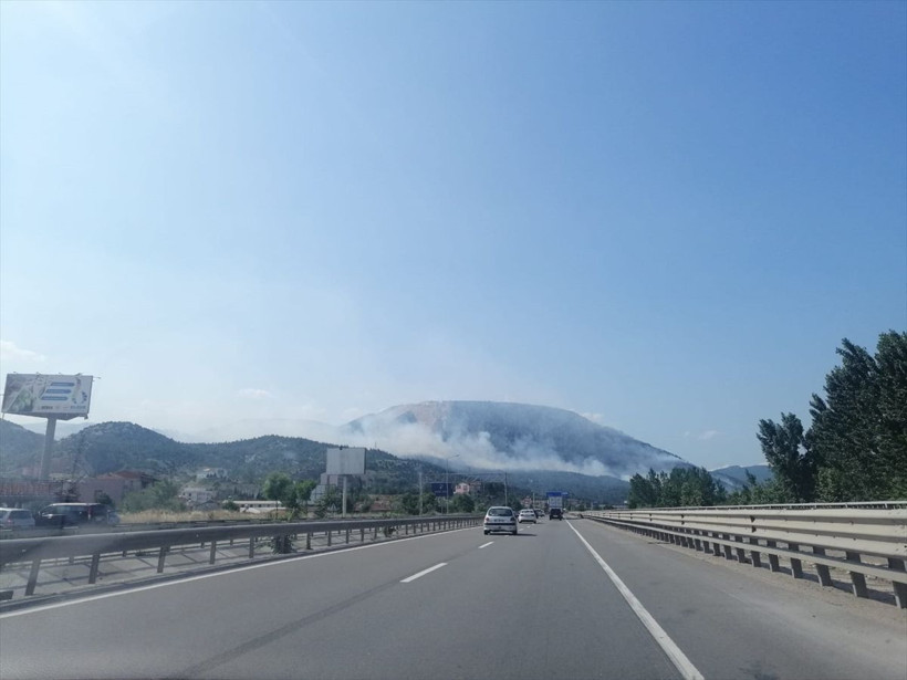 Bilecik'te orman yangını itfaiye ekipleri müdahale ediyor - Resim: 4