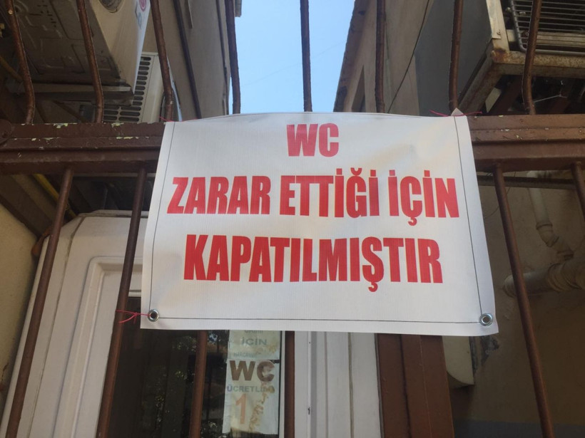 Giderlerini karşılayamayan umumi tuvalet iflas etti - Resim: 1