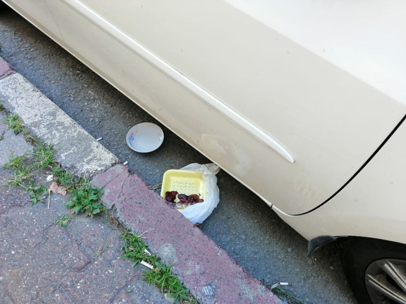 Bir vatandaş tarafından kedi için arabanın üzerine bırakılan not duygulandırdı! - Resim: 2