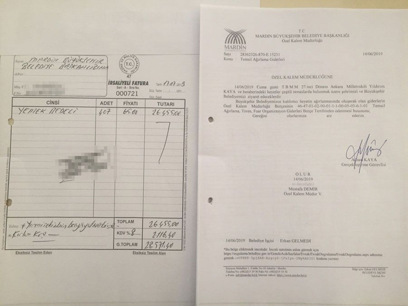 HDP'li Mardin Büyükşehiri ziyaret eden 2 kişi yemek yiyen 790 kişi - Resim: 4