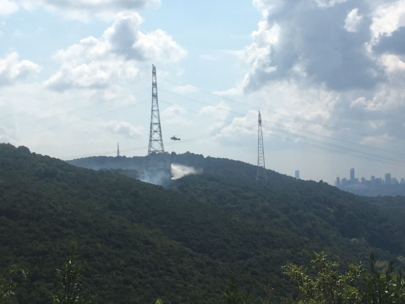 Anadolu Kavağı’nda korkutan orman yangını - Resim: 3