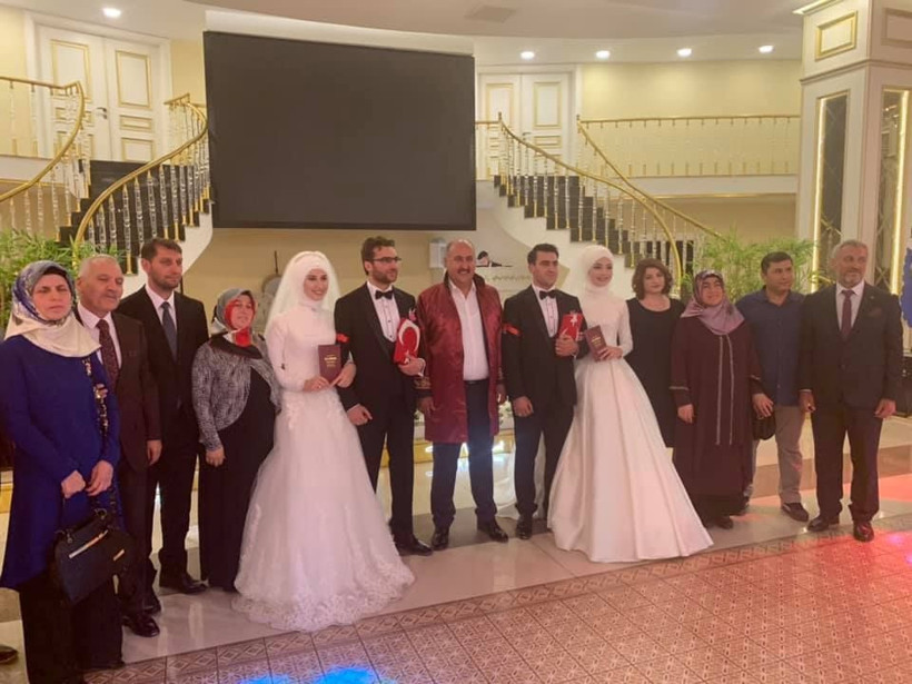 Kırıkkaleli iki kardeş aynı anda düğün yaparak evlendi - Resim: 3