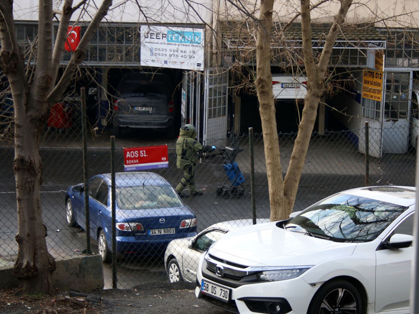 İstanbul Maslak'ta şüpheli paket paniği - Resim: 2