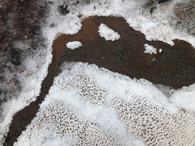 Iğdır'ın 'Tuz deresi' ziyaretçilerine kendini hayran bırakıyor görenin gönlü açılıyor - Resim: 2