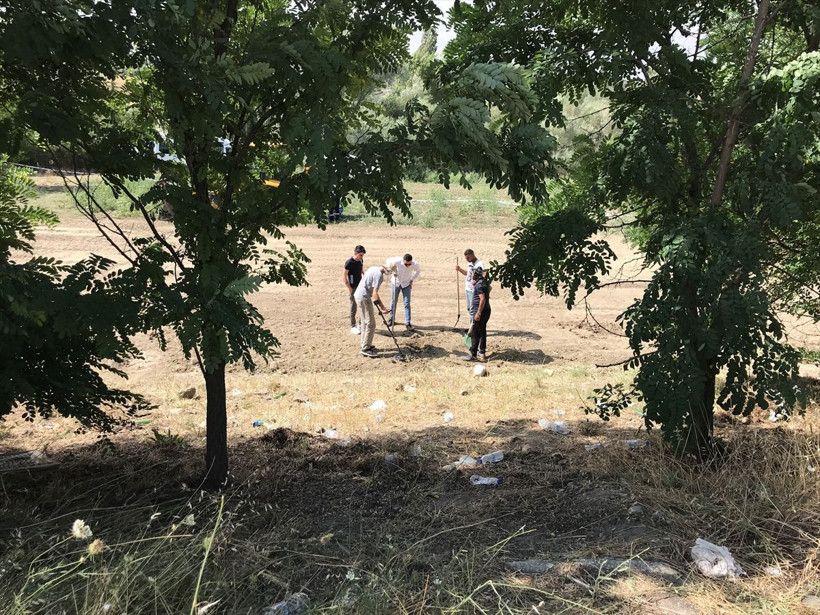 Çorum'da bölgeye güvenlik şeridi çekildi! Ekipler altın arıyor - Resim: 1