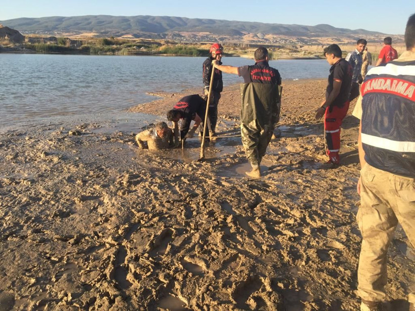 Kahramanmaraş'ta keçisini kurtarmak isterken az daha canından oluyordu - Resim: 1